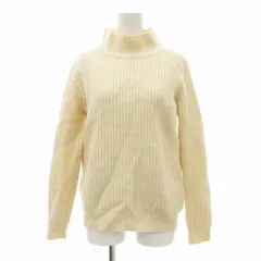 レイビームス Ray Beams ニット セーター 長袖 ハイネック アイボリー /JS