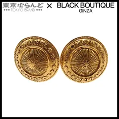 シャネル CHANEL イヤリング ゴールド メタル ラウンド ヴィンテージ コスチュームジュエリー レディース 101838196