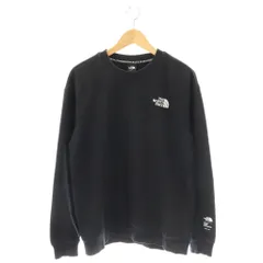 ザノースフェイス THE NORTH FACE スウェット ロゴ ワンポイント M ブラック /DO ■GY19
