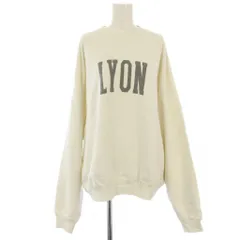 レミレリーフ REMI RELIEF Rouge vif別注 スウェット トレーナー 長袖 LYON プリント M 白 /TKのサムネイル