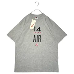 NIKE(ナイキ) 90's 14 YEAR AIR JORDAN Tee 歴代 エアジョーダン Tシャツ 133408-050 L グレー 90年代 ヴィンテージ デッドストック