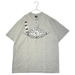 NIKE(ナイキ) 90's JORDAN WING LOGO 3D PRINT Tee ジョーダン ウィング ロゴ 3Dプリント Tシャツ 180672-059 L グレー 90年代 ヴィンテージ デッドストック