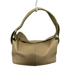 TOD'S(トッズ) ショルダーバッグ - ベージュ レザー