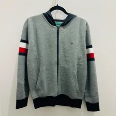 【40%OFF】TOMMY HILFIGER Tommy Filfiger トミーヒルフィガー ゴルフ メンズ THMA066 ジップアップ ジャケット ホットレイ ダイナホット ゴルフウェア グレー Mサイズ Lサイズ 定価20,350円