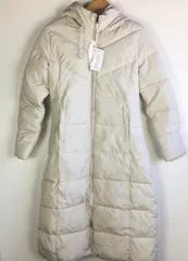 タグ付き DYG ロングジャケット レディース L ホワイト 3032202512120034