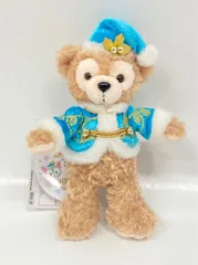 東京ディズニーシー ぬいぐるみバッジ CHRISTMAS WISHES 2017 ダッフィー(水色)/カラーオブクリスマス 2017