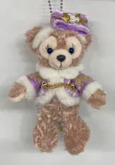 東京ディズニーシー ぬいぐるみバッジ シェリーメイ(紫)/CHRISTMAS WISHES カラーオブクリスマス 2017