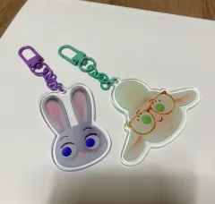 (まとめ売り) ディズニー トゥートピア アークス アクリル キーホルダー (ジュディ・ホップス、ベルウェザー)