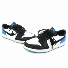 ナイキ NIKE Air Jordan 1 Low OG  Black and Dark Powder Blue UNC エアジョーダン1 ロー OG スニーカー 靴 US9 27cm ブラック アンド ダークパウダーブルー CZ0790 104 国内正規