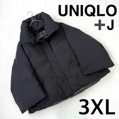 美品・希少オンライン限定サイズ3XL✨ユニクロ UNIQLO+J ハイブリッドダウンジャケット ジルサンダー ブラック 黒