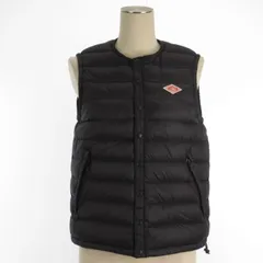 【未使用】超美品　DANTON オリーブ インナーダウン　ダウンベスト　36 Danton（ダントン） ダウンベスト X-LARGE オリーブ メンズ : ZOZOTOWN