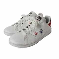 アディダス adidas STAN SMITH J Hello Kitty and Friends スタンスミス ハローキティ ＆ フレンズ US6 24.5 赤 レッド 白 ホワイト A:HQ1901 レディース