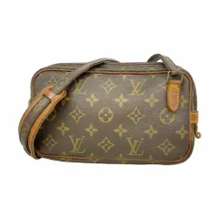 ルイ・ヴィトン(Louis Vuitton) ルイ・ヴィトン ショルダーバッグ モノグラム ポシェットマルリーバンドリエール M51828 ブラウンレディース