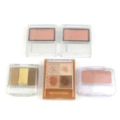 セザンヌ チーク アイシャドウ 5点セット コスメ まとめて 大量 レディース CEZANNE 【中古】