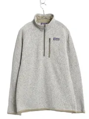 【お得なクーポン配布中!】 パタゴニア ベターセーター ハーフジップ メンズ M / 古着 18年製 フリース セーター 裏起毛 プルオーバー ジャケット ブルゾン ハイネック