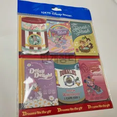 新品) TOKYO ディズニーリゾート メモ帳 6個 セット ディズニーランド ディズニーシー