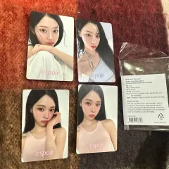 エスポワール ウィンター トゥー・トレカ 4種セット aespa winter