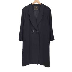 ユーズドフルギ USED古着 カシミヤ100 ダブルボタン チェスターコート