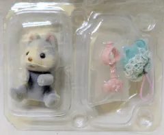エポック社 シルバニアファミリー 赤ちゃんコレクション 赤ちゃん海のおともだちシリーズ ハスキーの赤ちゃん/アンバー