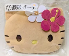 サンリオ ハローキティ当りくじ 2025年6月 7.顔形ポーチ