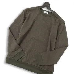 【新品 未使用】 MONSIEUR NICOLE ムッシュ ニコル 通年★ ジオメトリック柄 クルーネック トレーナー Sz.48 メンズ