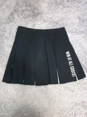 Waac 왁 ゴルフ スカート プリーツ キュロット ブラック 26