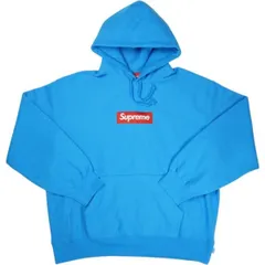Size【L】 SUPREME シュプリーム 25FW Box Logo Hooded Sweatshirt Cyan ボックスロゴパーカー 水色 【中古品-良い】 20831952