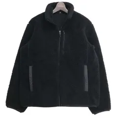 22AW★ UNIQLO ユニクロ 秋冬 裏起毛 防風アウター フリース ジャケット Sz.M メンズ 黒