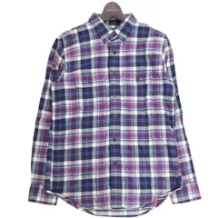 Abercrombie&Fitch アバクロンビー＆フィッチ 秋冬 ネル★ タータン チェック フランネル シャツ Sz.S メンズ