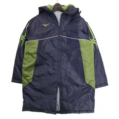 Mizuno ミズノ 秋冬 箱根駅伝 読売新聞 中綿★ ベンチ コート スポーツコート ロングコート  Sz.M メンズ