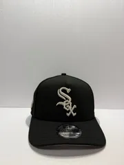 Newera シカゴホワイトソックス White Sox 9fifty A-FRAME スナップバックキャップ ブラックカラー