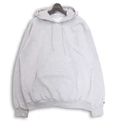 Champion チャンピオン 秋冬 裏起毛 スウェット★ パーカー フーディー Sz.L メンズ 灰