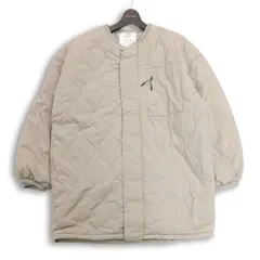 FieldCore フィールドコア ワークマン 秋冬★ 中綿 キルティング ノーカラー ジャケット コート Sz.L レディース