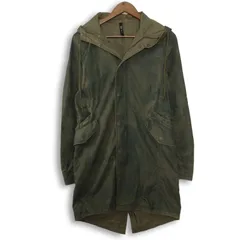 glamb グラム 秋冬 ヴィンテージ加工★ フーディー ミリタリー モッズ コート Sz.1　メンズ