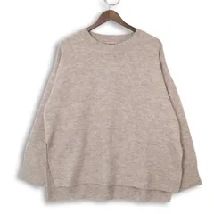 ITEMS URBAN RESEARCH アーバンリサーチ 秋冬 オーバーサイズ★ ストレッチ ニット セーター Sz.Free レディース