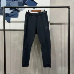 (28 30インチ) NIKE カジュアル スポーツ 刺繍 起毛 ジョガーパンツ スポーツズボン