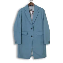 【新品 未使用】 BARNYARDSTORM バンヤードストーム 秋冬 ウール★ チェスター コート Sz.0 レディース