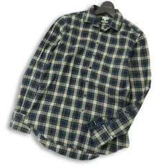Paul Smith ポールスミス メインライン★ イタリア製生地★ 長袖 チェック ネル シャツ Sz.M メンズ 日本製