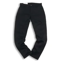 【新品 23AW】 UNIQLO ユニクロ 通年 ウルトラ ストレッチ★ スリム カラー ジーンズ デニム パンツ Sz.M メンズ 黒 未使用