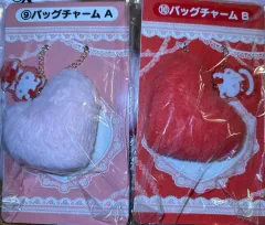 サンリオ ハローキティ 一番くじ ハートチャーム アクリルキーホルダー 9等 10等