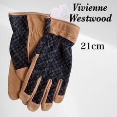 【新品タグ付き】ヴィヴィアンウエストウッド ロング手袋/グローブW50 21cm タグ付き・未使用品】 ヴィヴィアン ウエストウッド 手袋 ロング
