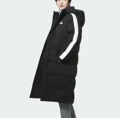 90 THE NORTH FACE ザノースフェイス ホワイトラベル STANLEY(スタンレー) Tシャツ ボール ロング丈ダウンジャケット