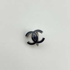 CHANEL シルバー ココマーク CCロゴ 片耳 ピアス ねじれ ヴィンテージ
