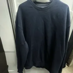 ROUGH SIDE オーバーサイズ スウェットシャツ ネイビー サイズ4 (25 10 購入)