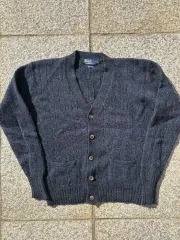 L XL 90s ポロ ラルフローレン ウール カーディガン