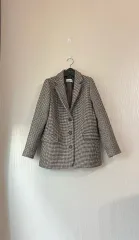 ローレンハイ CHECK ウールジャケット