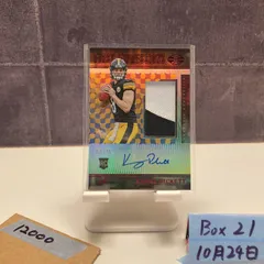 2022 Panini Illusions Kenny Pickett 63/75 直筆サインカード PITTSBURGH STEELERS First Impressions パッチ RC ルーキー Rookie カード