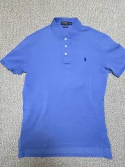 ポロ ラルフローレン ブルー ポロ PK Tシャツ 100