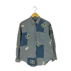 極美品 ピンクハウス キューピー ピコフリル フーディーシャツ ブラウス 良品 PINK HOUSE ピンクハウス ピコフリル フーディーシャツ ブラウス