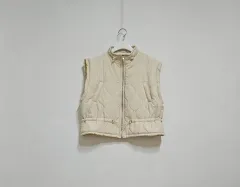 ダウン キルティングベスト